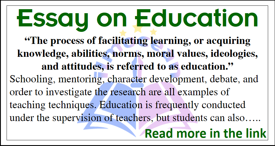 value of education short essay