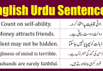 English to Urdu sentences are very important in English speaking. English to Urdu sentences plays a key role in English speaking skills. English to Urdu sentences are of different types. If you talk about day to day routine speaking of English then you have to be fluent in English speaking. To be fluent in English speaking English to Urdu sentences are very significant.