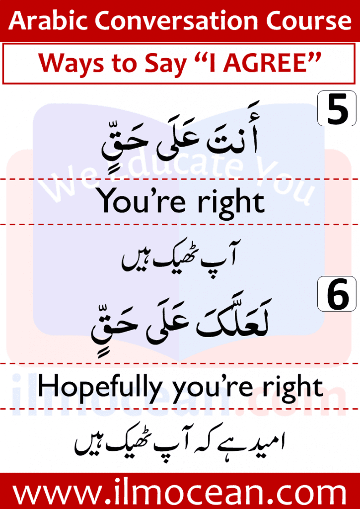 This lesson is the beginning of a new series Arabic Conversation for Beginners. A very basic and all important series for beginners. Learn the lesson and practice well. Good Luck.