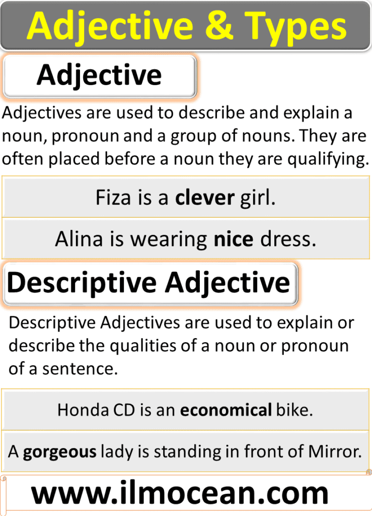 descriptive adjective