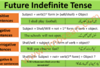 Future Indefinite tense