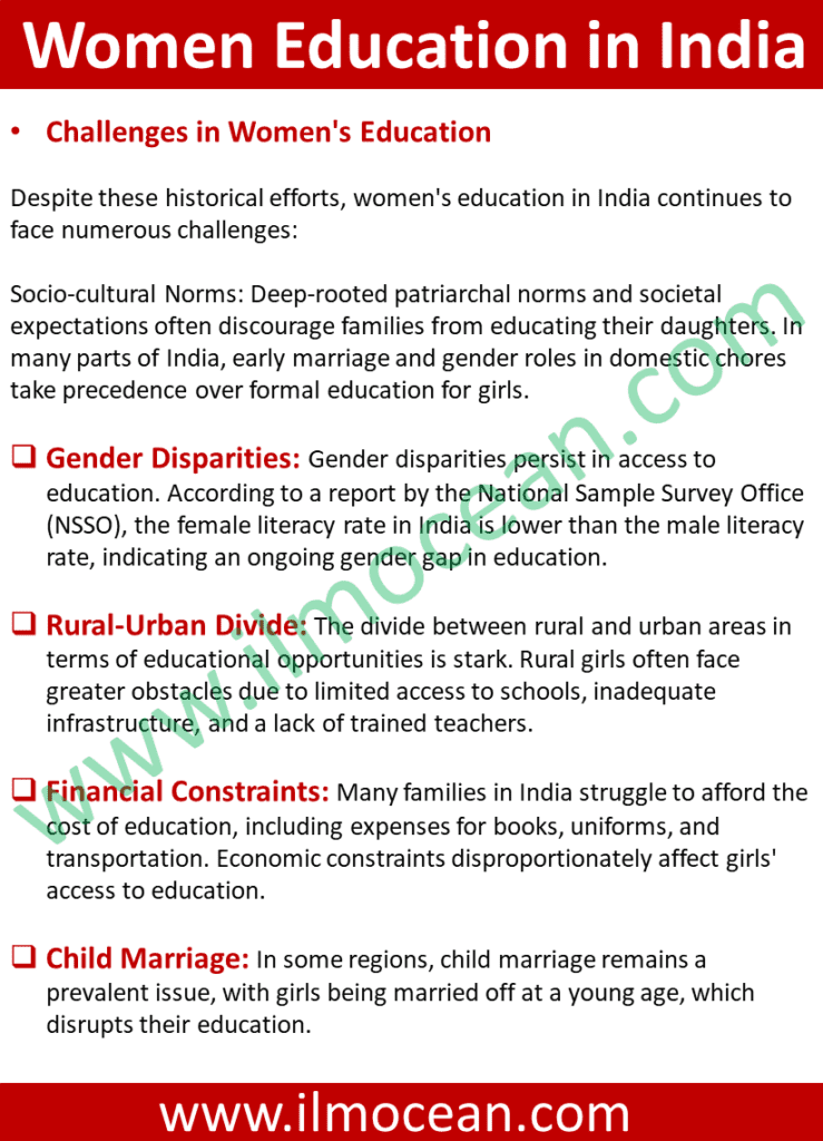 women education in india and its important