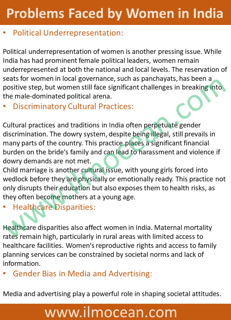 problems faced by women in india essay