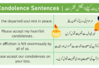 Condolence sentences are used when we have to attend the funeral of anyone from our friend circle or social circle. We may have to use these sentences for a friend, a colleague, a co-worker, a neighbor, a teacher, a student and anyone from our own family. These sentences are used to make them feel a little bit lighter when they are going to through the disaster. 