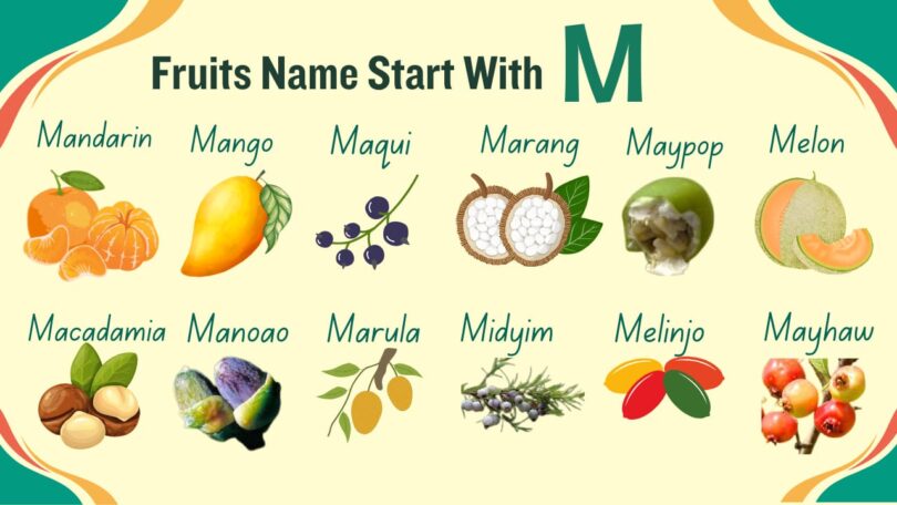 List Of 14+ Healthy Fruits That Start With M